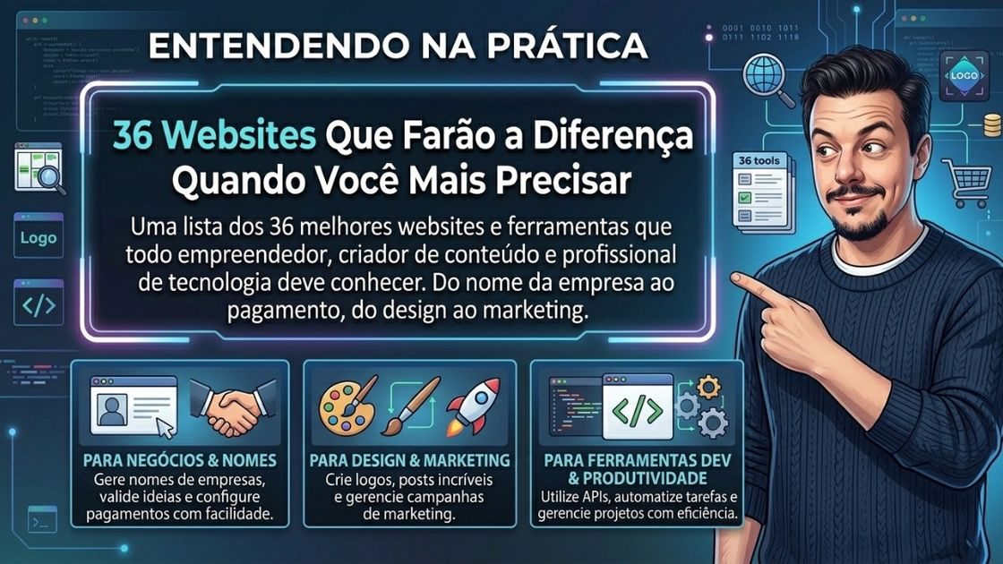 36 Sites Que Farão a Diferença Quando Você Mais Precisar