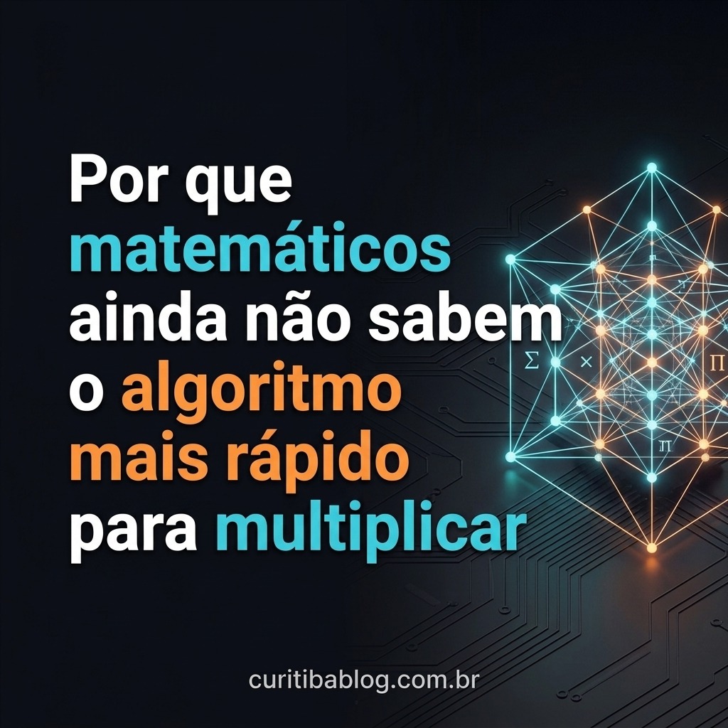 Por que matemáticos ainda não sabem o algoritmo mais rápido para multiplicar