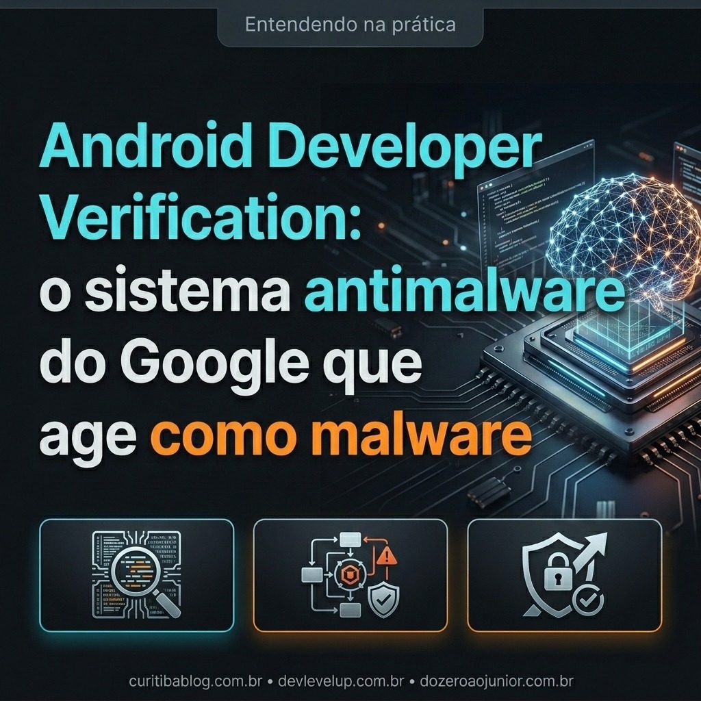 Android Developer Verification: o sistema antimalware do Google que age como malware