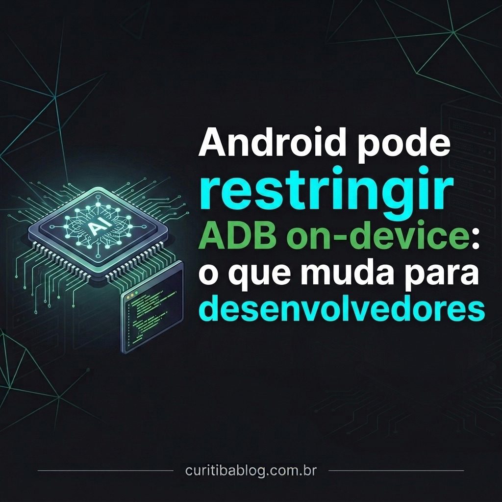 Android pode restringir ADB on-device: o que muda para desenvolvedores