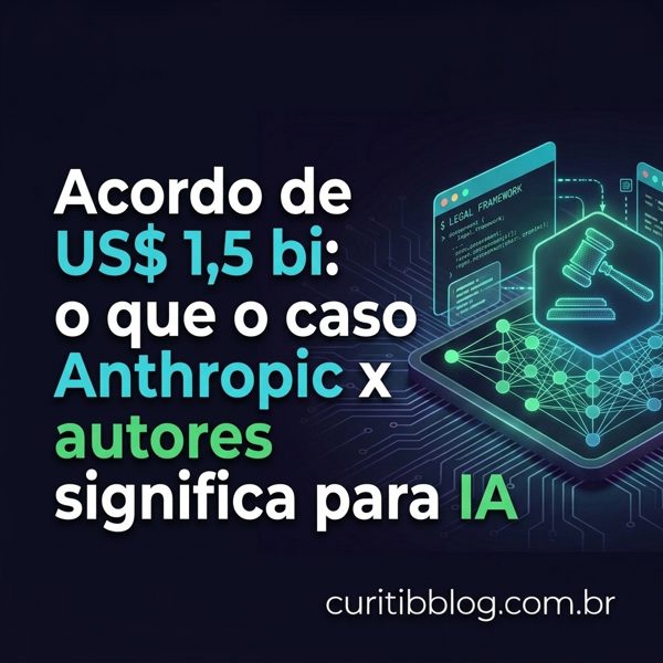 Acordo de US$ 1,5 bi: o que o caso Anthropic x autores significa para IA