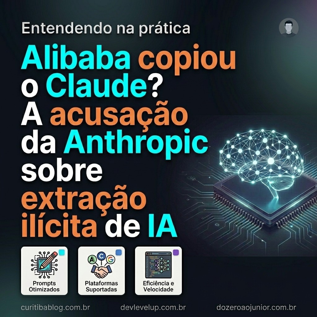 Alibaba copiou o Claude? A acusação da Anthropic sobre extração ilícita de IA