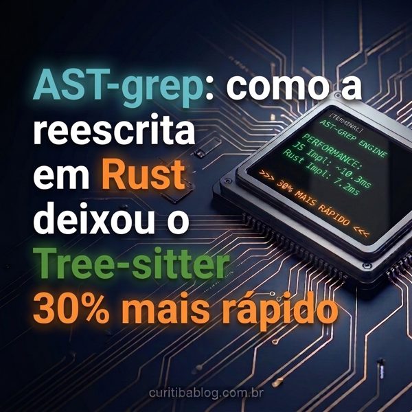 AST-grep: como a reescrita em Rust deixou o Tree-sitter 30% mais rápido