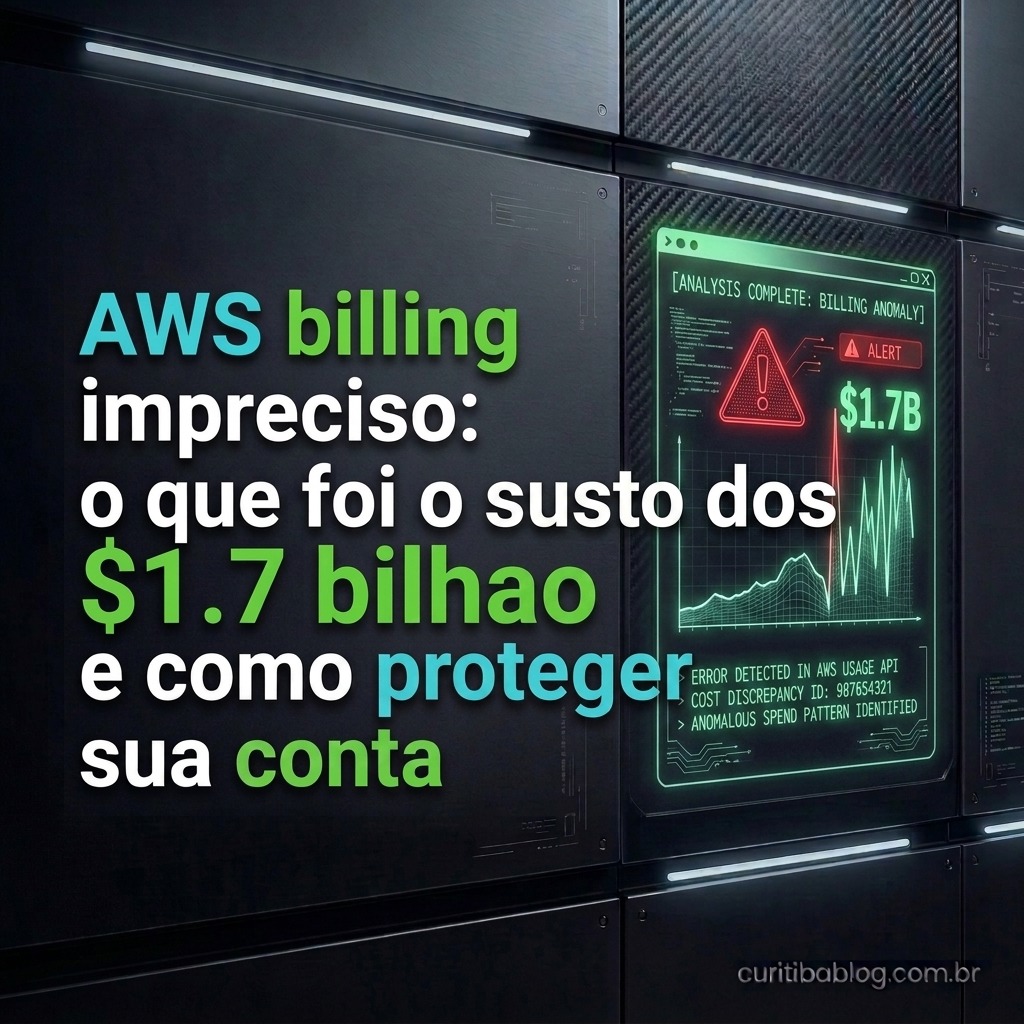 AWS billing impreciso: o que foi o susto dos $1.7 bilhao e como proteger sua conta