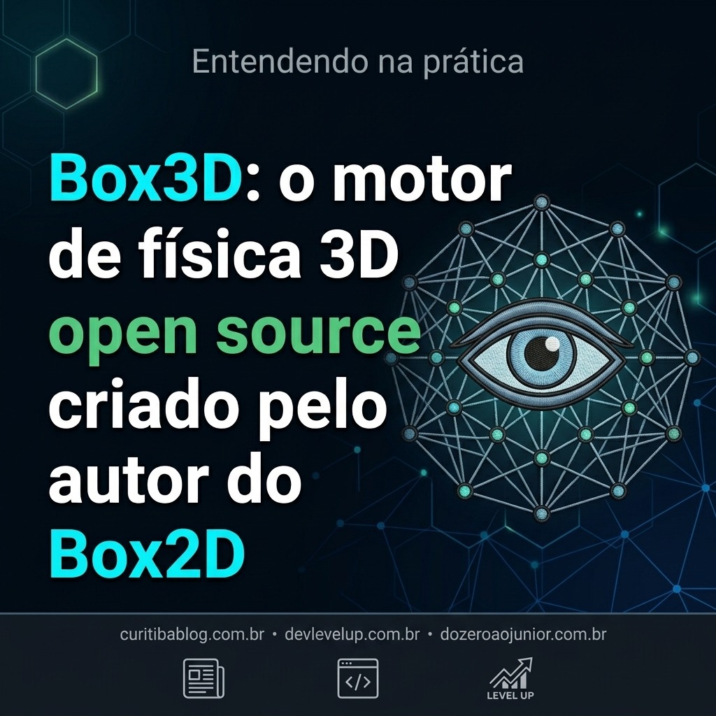 Box3D: o motor de física 3D open source criado pelo autor do Box2D