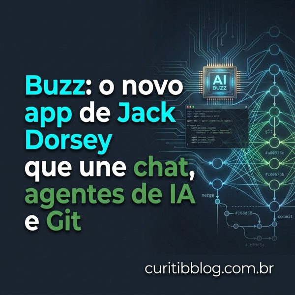 Buzz: o novo app de Jack Dorsey que une chat, agentes de IA e Git