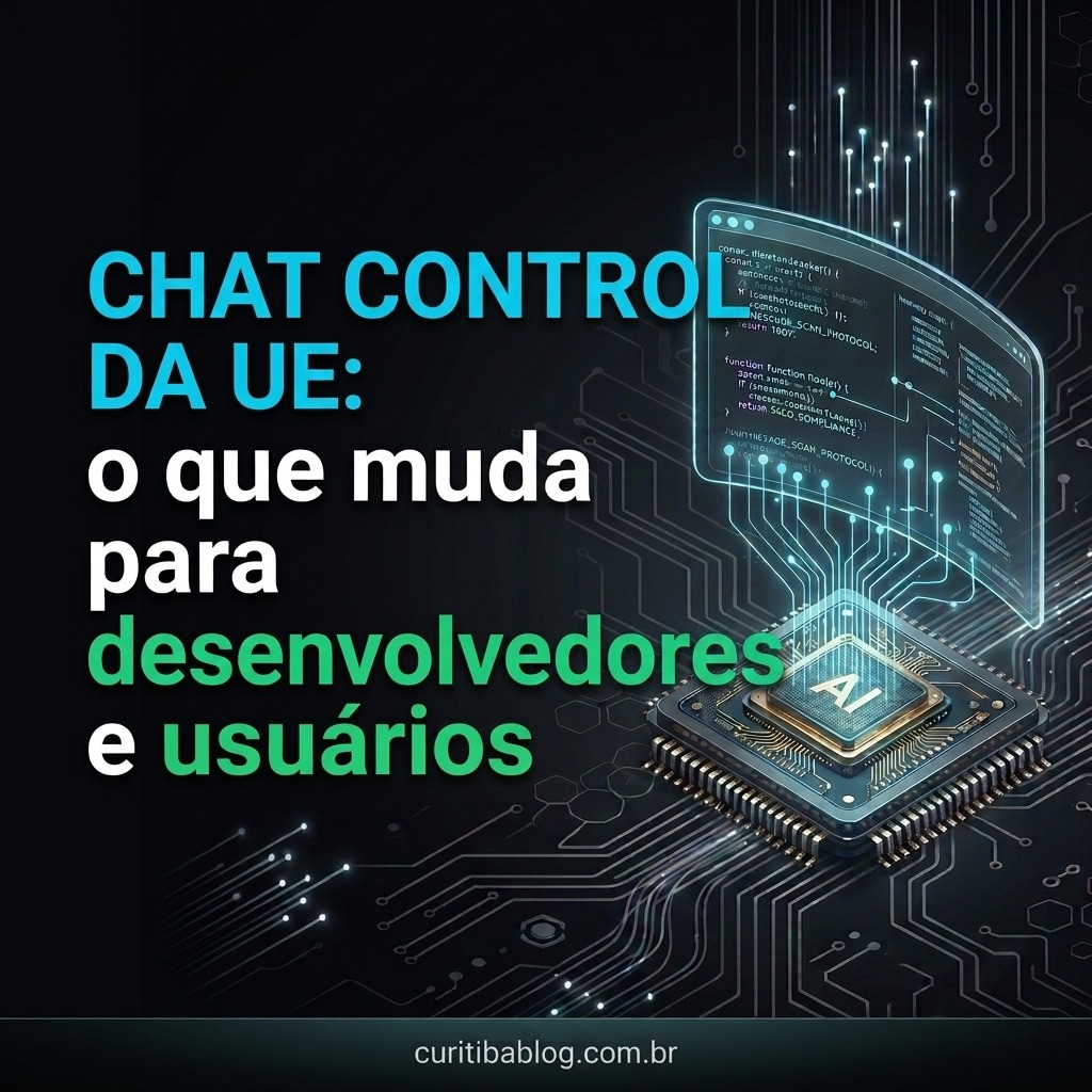 Chat Control da UE: o que muda para desenvolvedores e usuários