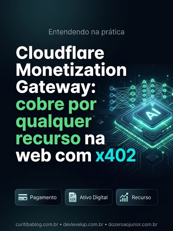 Cloudflare Monetization Gateway: cobre por qualquer recurso na web com x402
