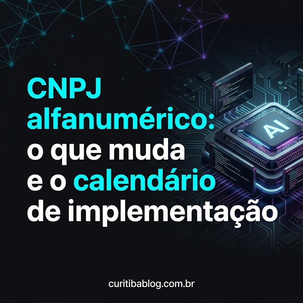 CNPJ alfanumérico: o que muda e o calendário de implementação