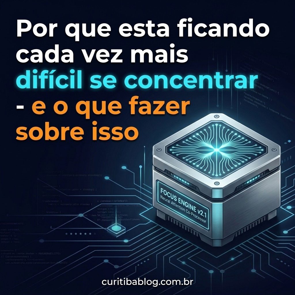 Por que esta ficando cada vez mais difícil se concentrar - e o que fazer sobre isso