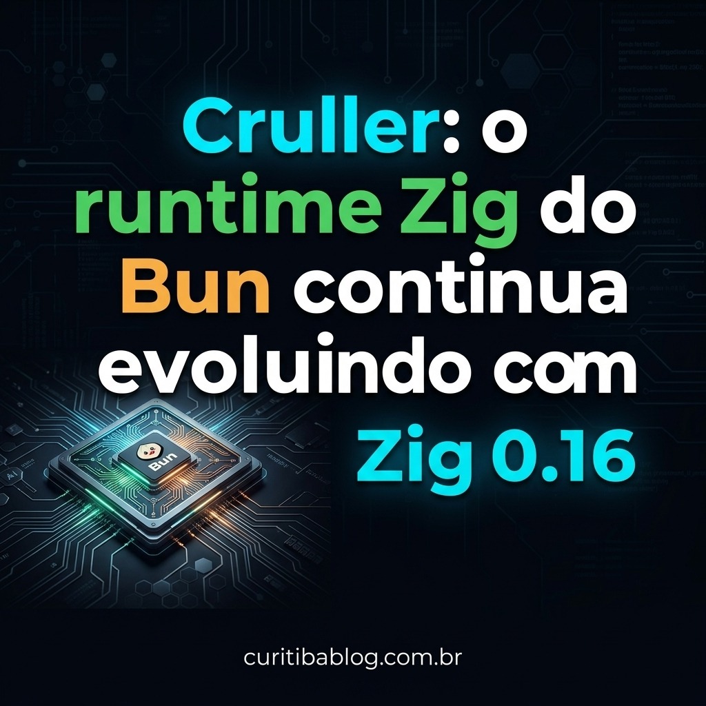 Cruller: o runtime Zig do Bun continua evoluindo com Zig 0.16