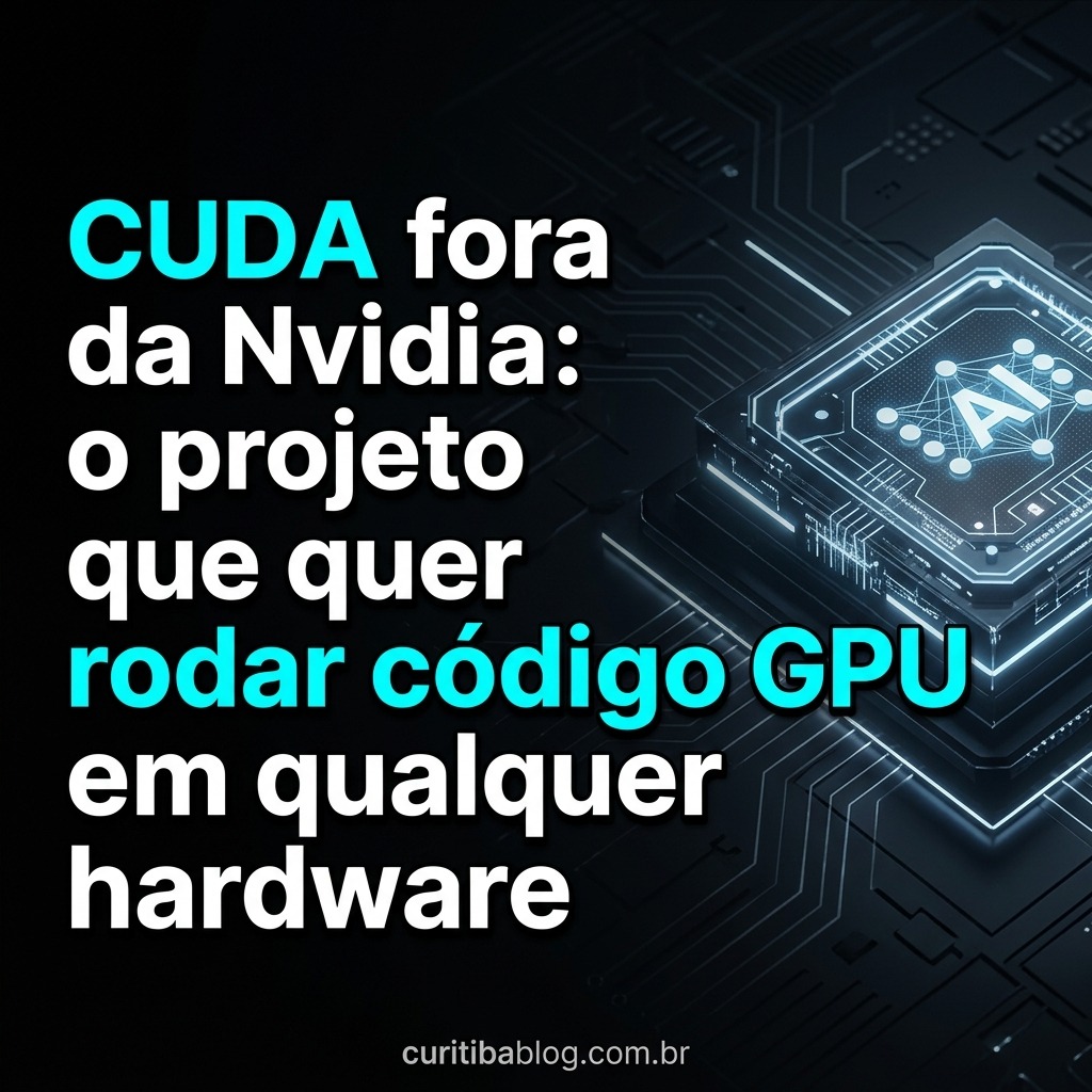 CUDA fora da Nvidia: o projeto que quer rodar código GPU em qualquer hardware