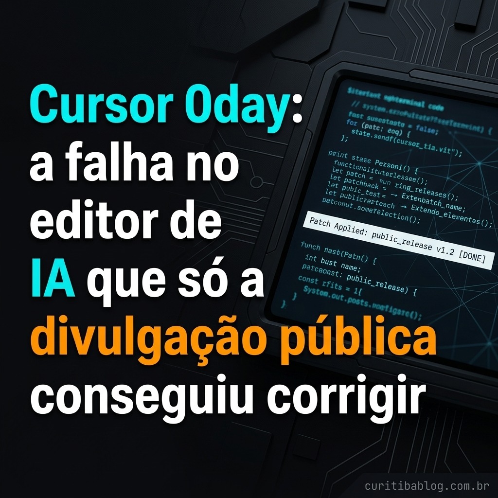 Cursor 0day: a falha no editor de IA que só a divulgação pública conseguiu corrigir