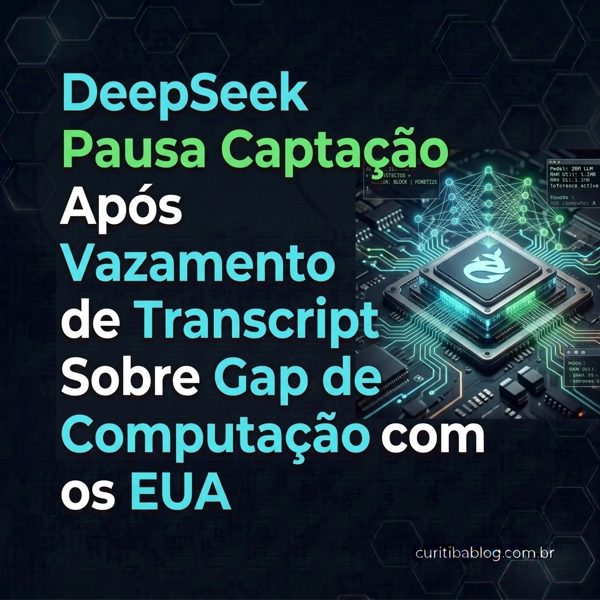 DeepSeek Pausa Captação Após Vazamento de Transcript Sobre Gap de Computação com os EUA