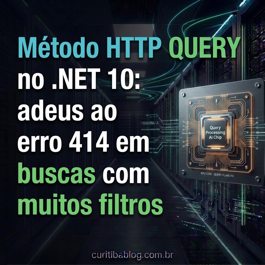 Método HTTP QUERY no .NET 10: adeus ao erro 414 em buscas com muitos filtros
