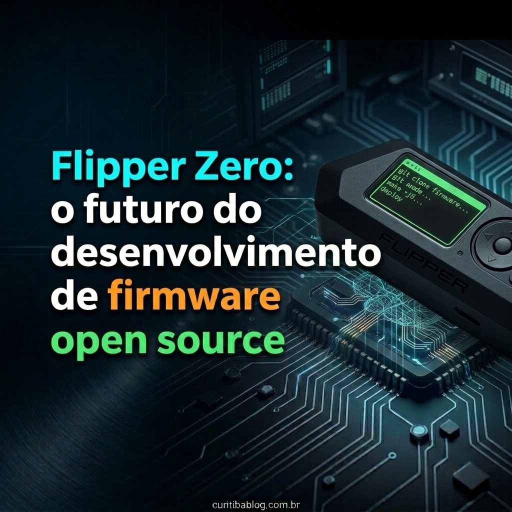 Flipper Zero: o futuro do desenvolvimento de firmware open source
