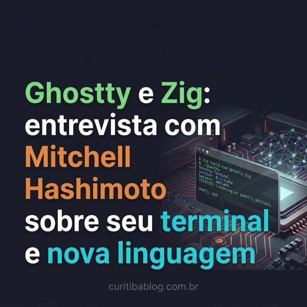 Ghostty e Zig: entrevista com Mitchell Hashimoto sobre seu terminal e nova linguagem