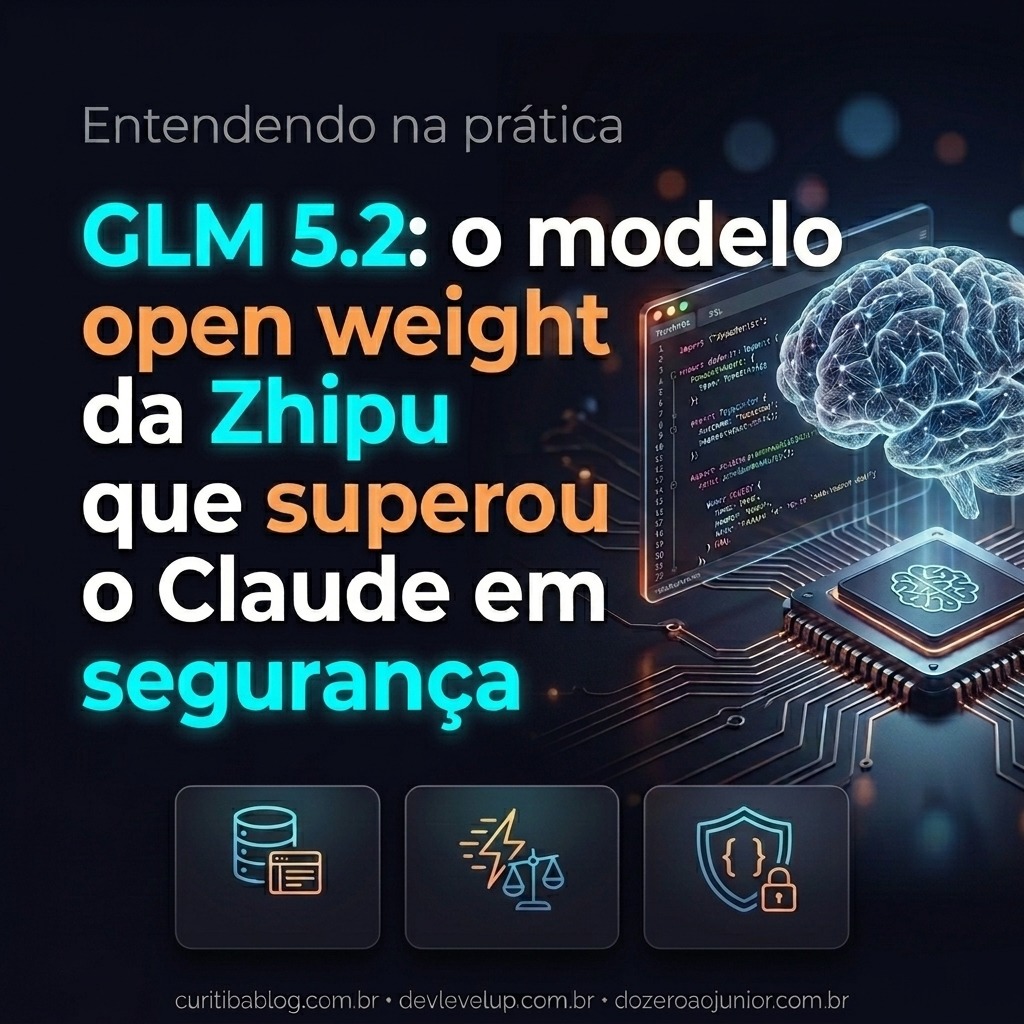 GLM 5.2: o modelo open weight da Zhipu que superou o Claude em segurança