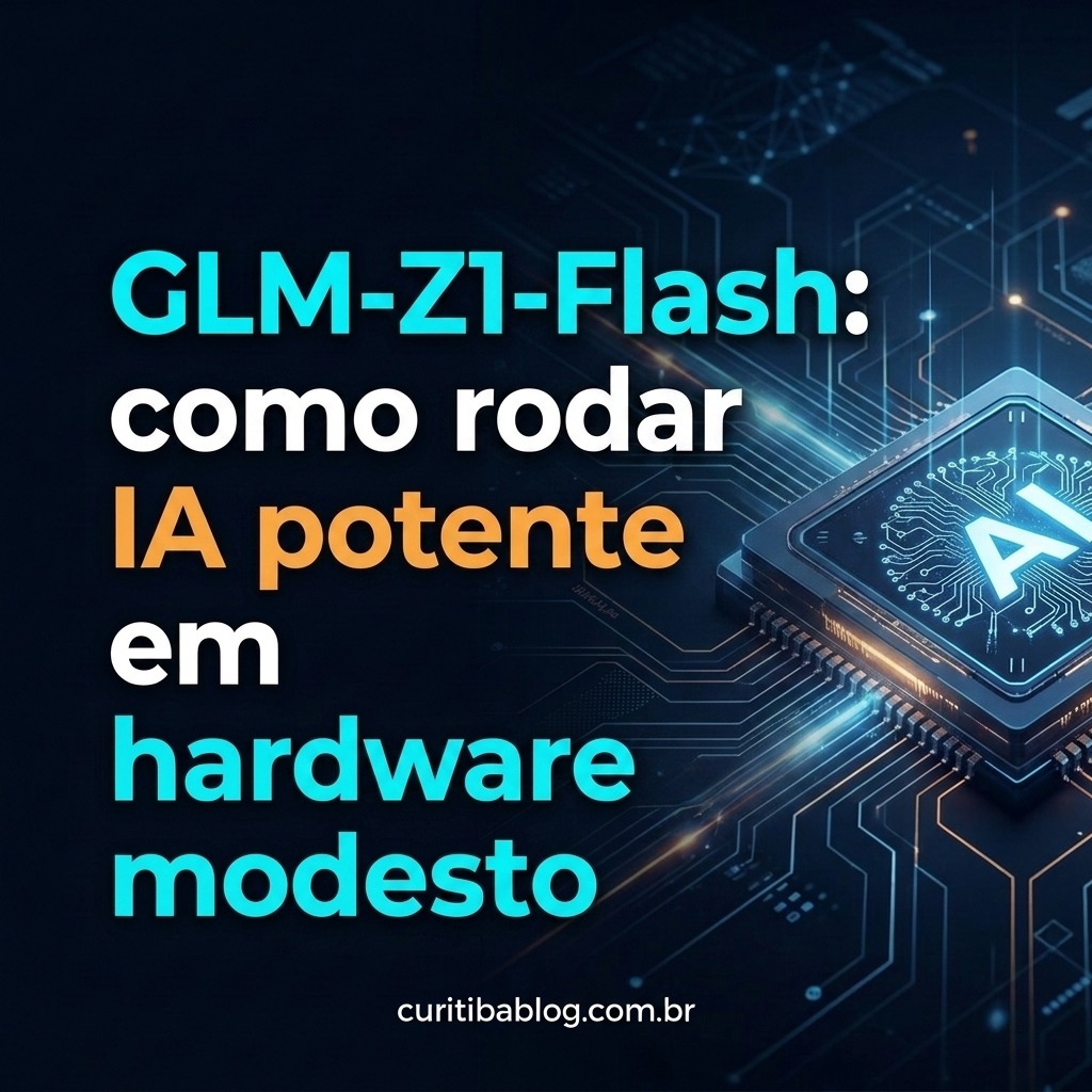 GLM-Z1-Flash: como rodar IA potente em hardware modesto