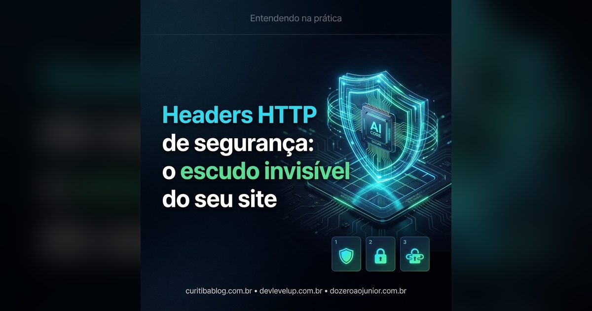 Headers HTTP de segurança: o escudo invisível do seu site