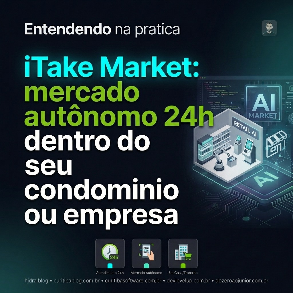 iTake Market: mercado autônomo 24h dentro do seu condomínio ou empresa