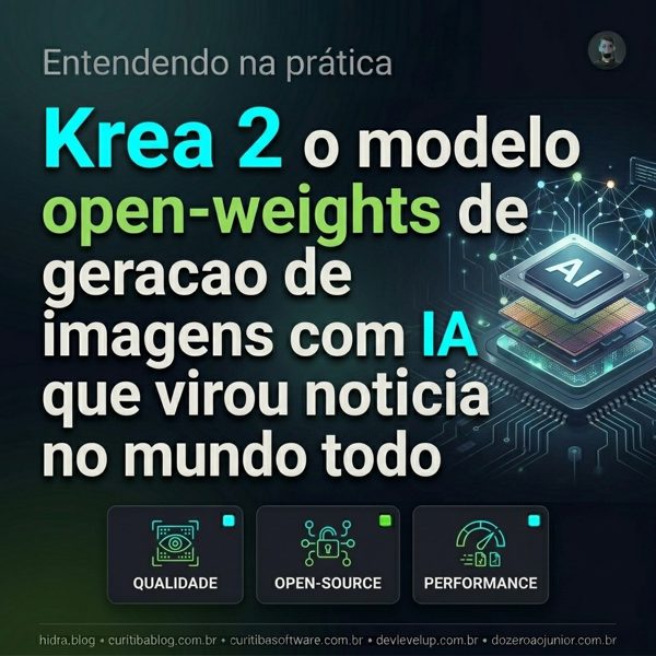 Krea 2: o modelo open-weights de geração de imagens com IA que virou notícia no mundo todo