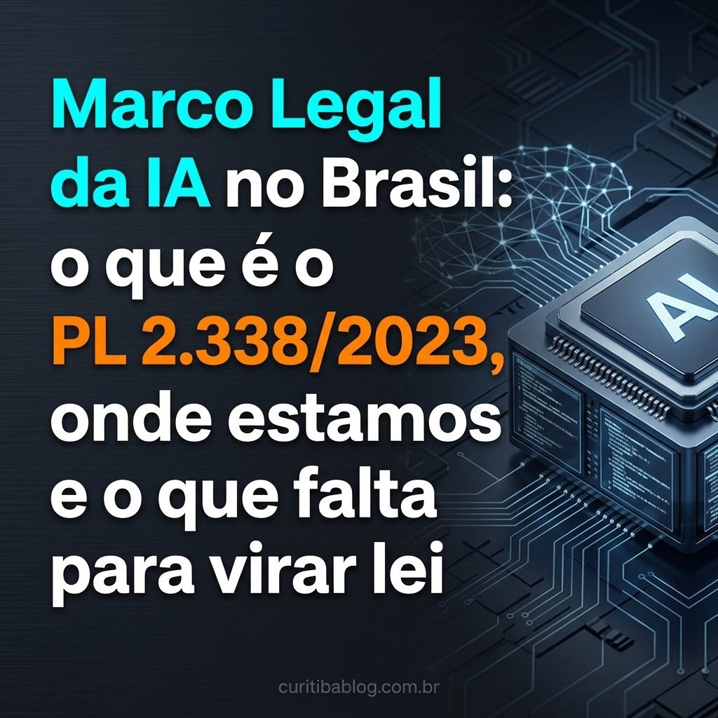 Marco Legal da IA no Brasil: o que é o PL 2.338/2023, onde estamos e o que falta para virar lei