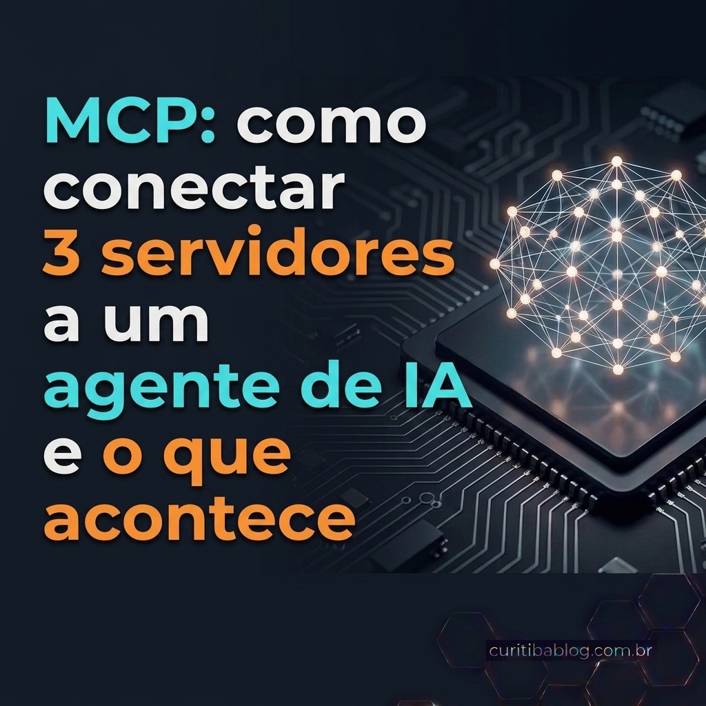 MCP: como conectar 3 servidores a um agente de IA e o que acontece