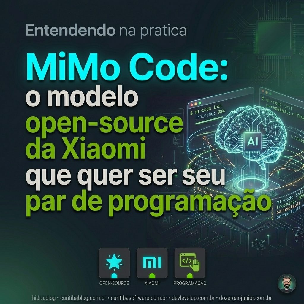 MiMo Code: o modelo open-source da Xiaomi que quer ser seu parceiro de programação