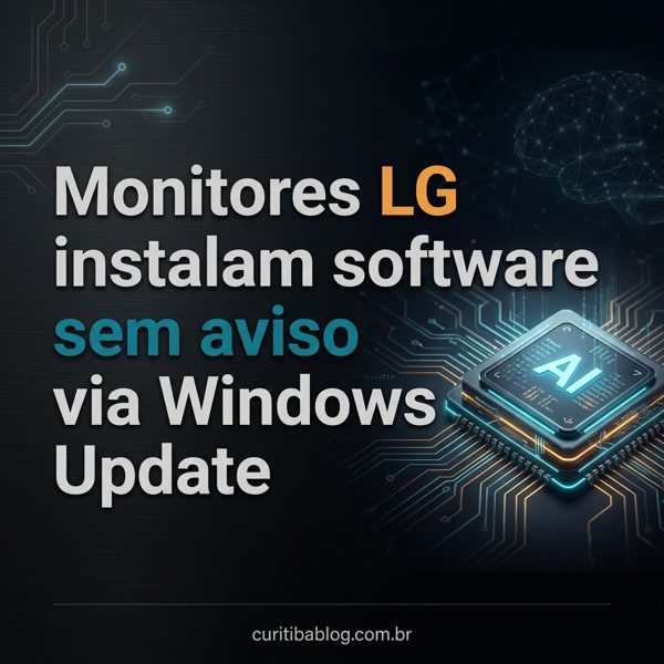Monitores LG instalam software sem aviso via Windows Update