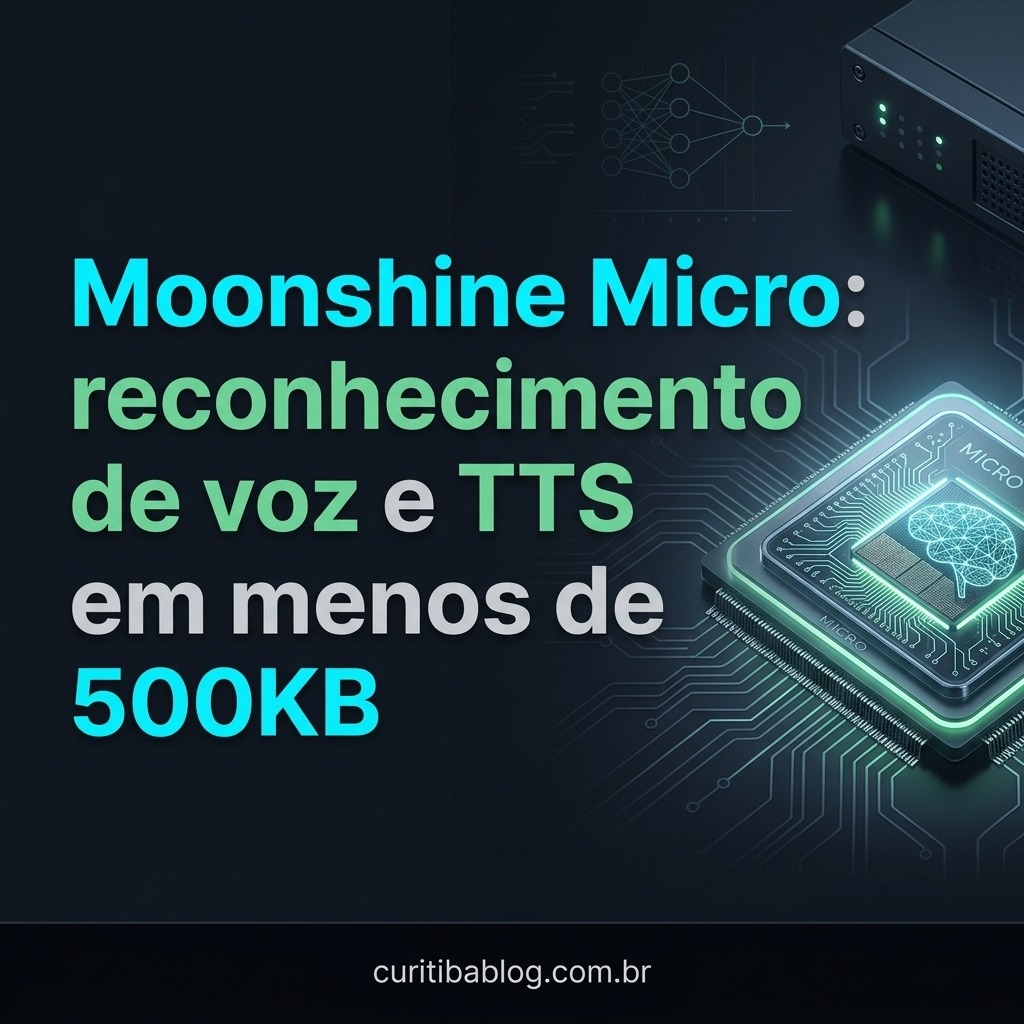 Moonshine Micro: reconhecimento de voz e TTS em menos de 500KB