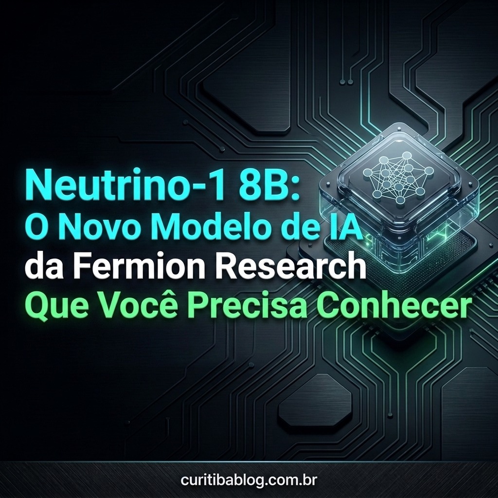 Neutrino-1 8B: O Novo Modelo de IA da Fermion Research Que Você Precisa Conhecer