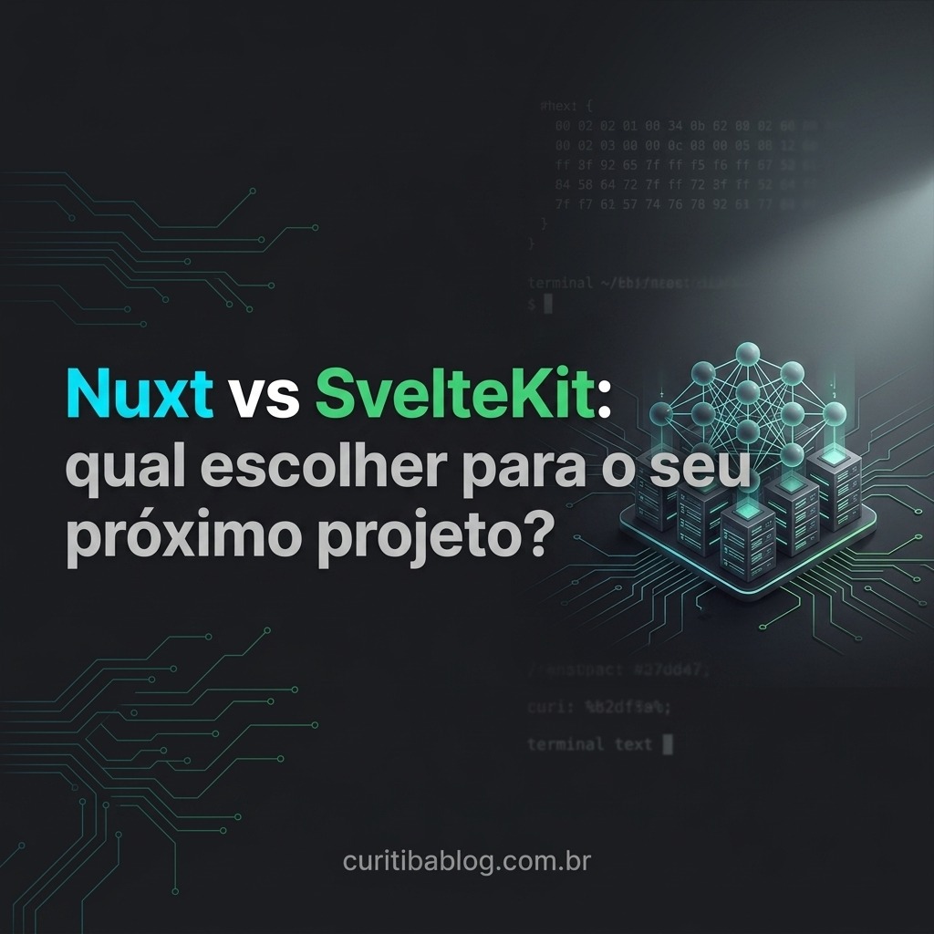 Nuxt vs SvelteKit: qual escolher para o seu próximo projeto?
