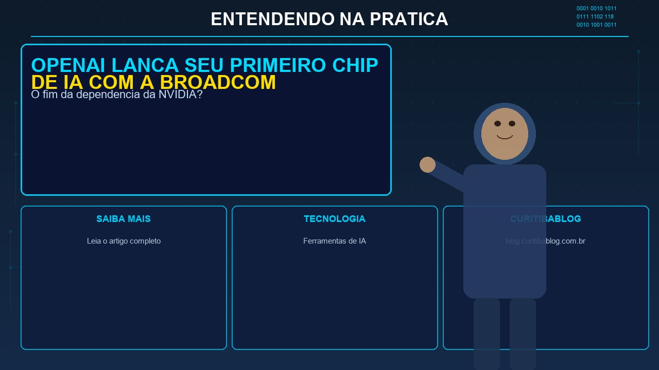 OpenAI lança seu primeiro chip de IA com a Broadcom: o que muda para developers