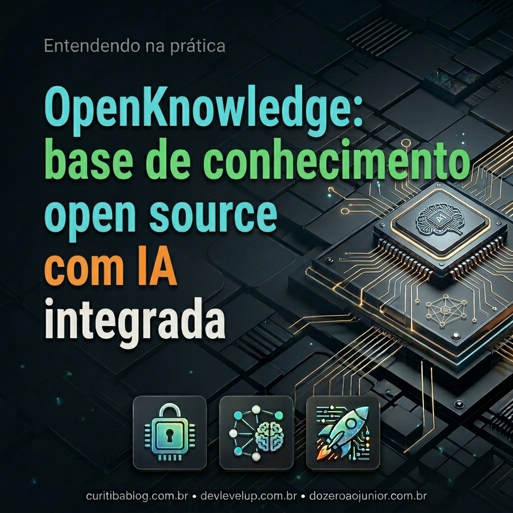OpenKnowledge: base de conhecimento open source com IA integrada