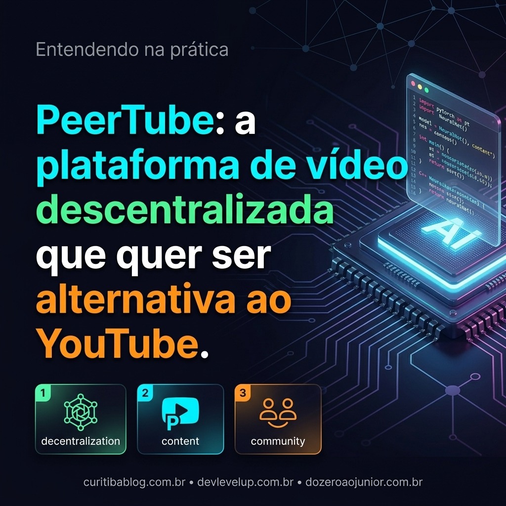 PeerTube: a plataforma de vídeo descentralizada que quer ser alternativa ao YouTube