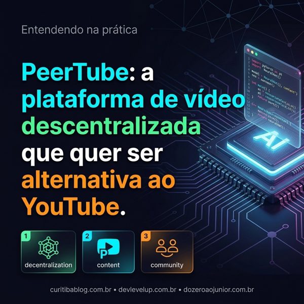 PeerTube: a plataforma de vídeo descentralizada que quer ser alternativa ao YouTube