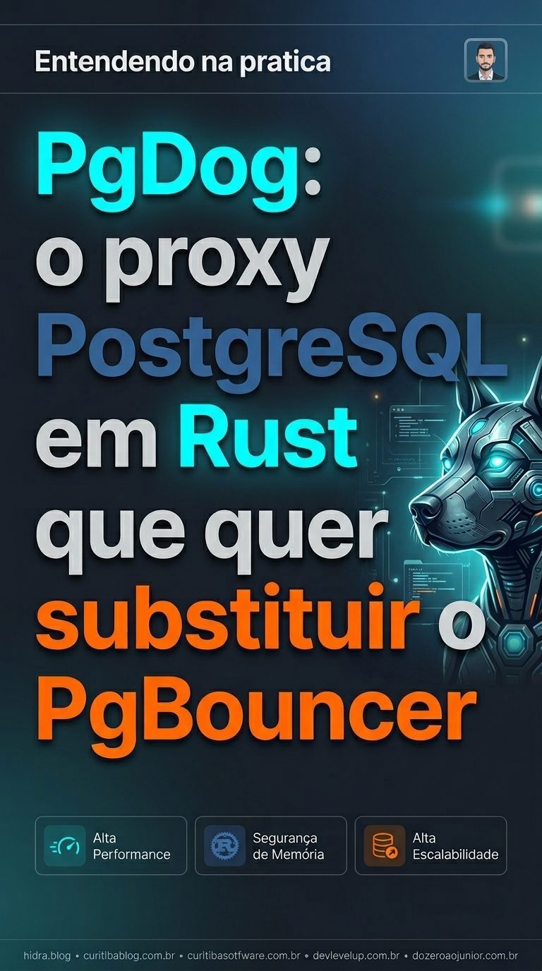 PgDog: o proxy PostgreSQL em Rust que visa substituir o PgBouncer