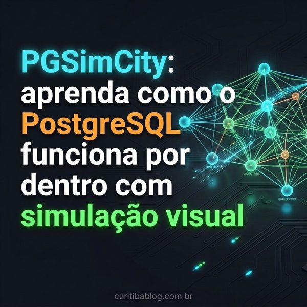 PGSimCity: aprenda como o PostgreSQL funciona por dentro com simulação visual