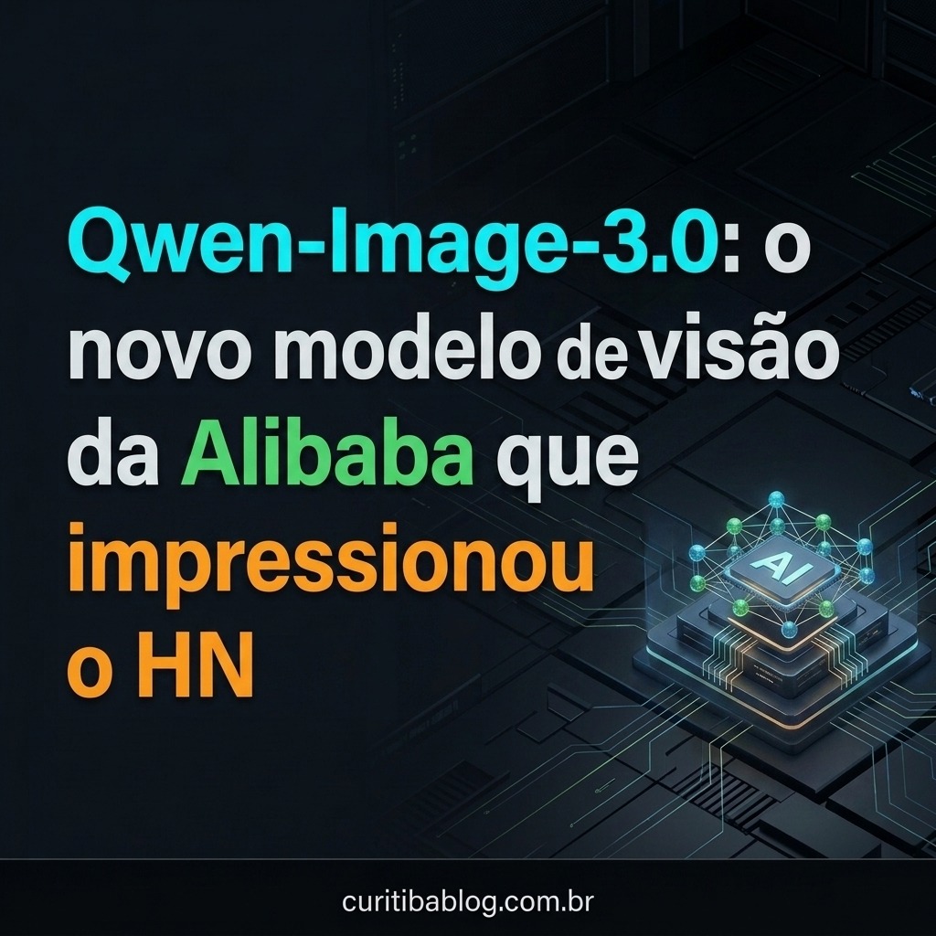 Qwen-Image-3.0: o novo modelo de visão da Alibaba que impressionou o HN