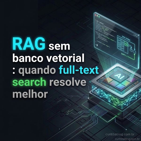 RAG sem banco vetorial: quando full-text search resolve melhor