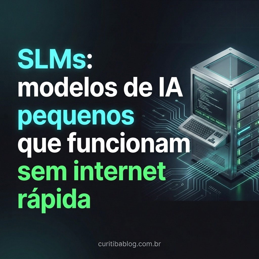 SLMs: modelos de IA pequenos que funcionam sem internet rápida