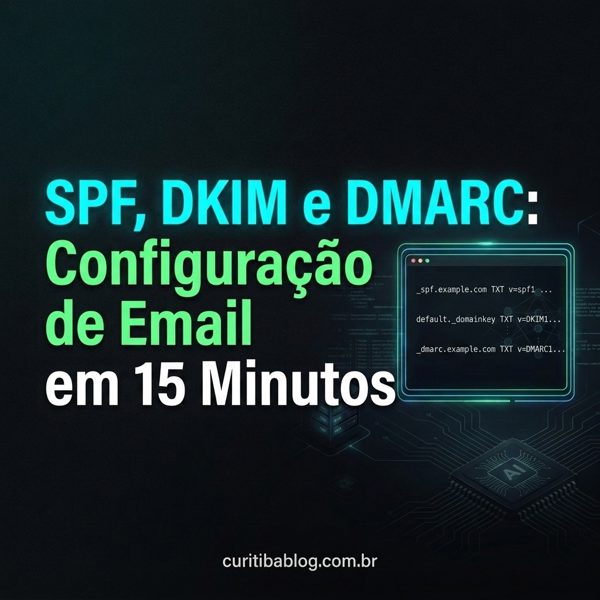 SPF, DKIM e DMARC: Configuração de Email em 15 Minutos