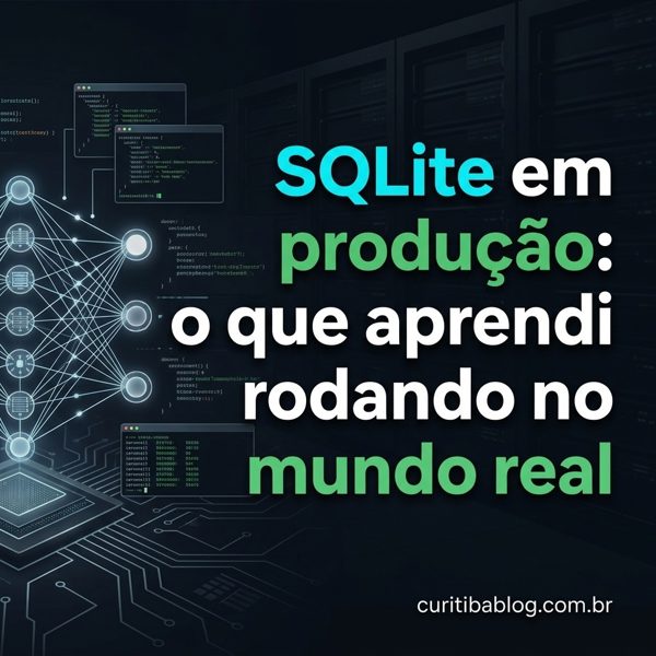 SQLite em produção: o que aprendi rodando no mundo real