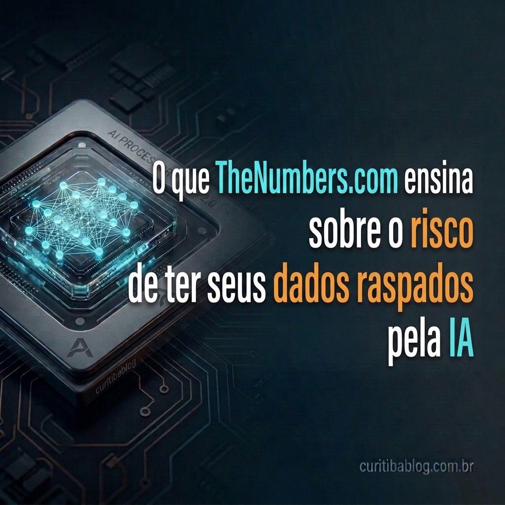 O que TheNumbers.com ensina sobre o risco de ter seus dados raspados pela IA