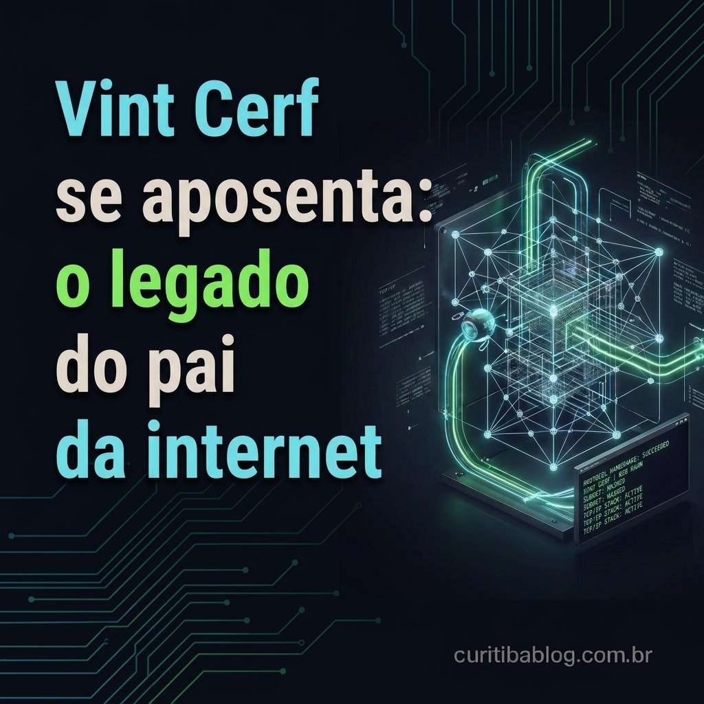 Vint Cerf se aposenta: o legado do pai da internet