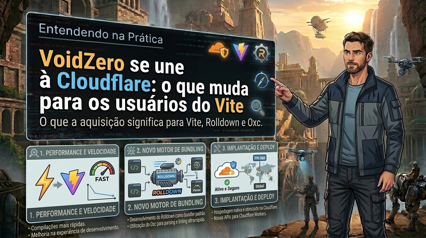 VoidZero entra para a Cloudflare: o que muda para quem usa Vite