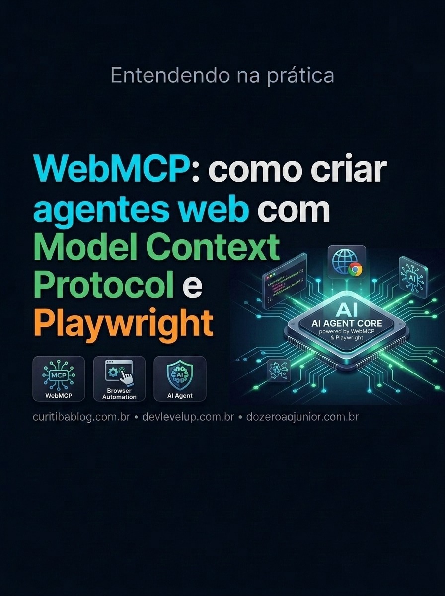 WebMCP: como criar agentes web com Model Context Protocol e Playwright