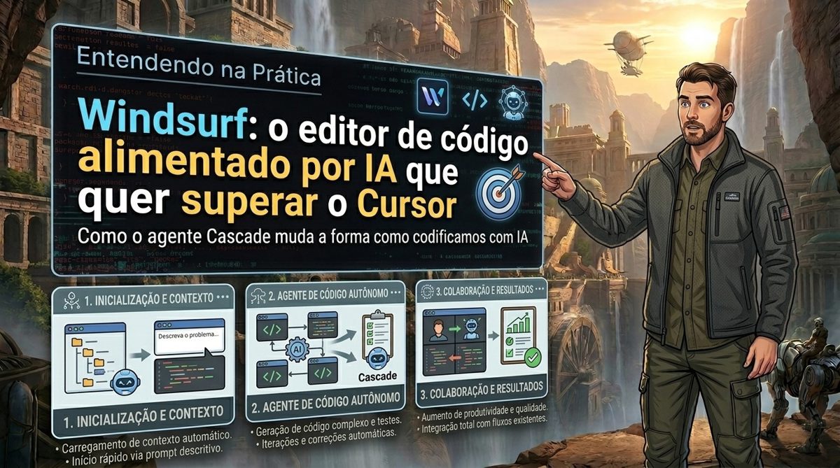 Windsurf: o editor de codigo com IA que quer superar o Cursor
