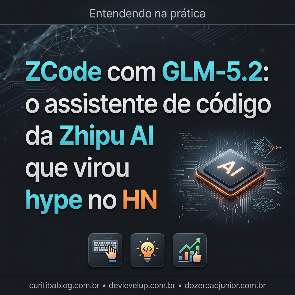 ZCode com GLM-5.2: o assistente de código da Zhipu AI que virou hype no HN
